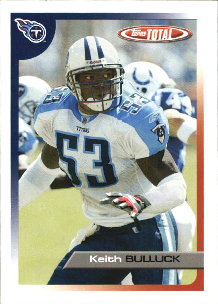 2005 Topps Total #16 Keith Bulluck