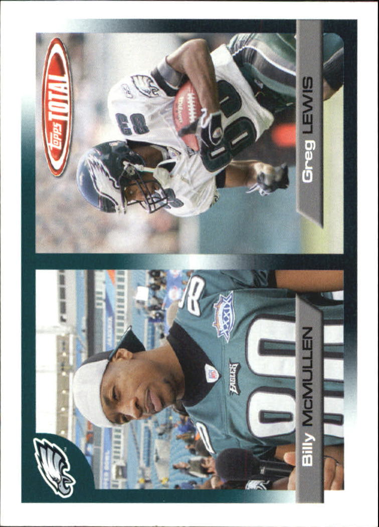 2005 Topps Total #33 Greg Lewis/Billy McMullen