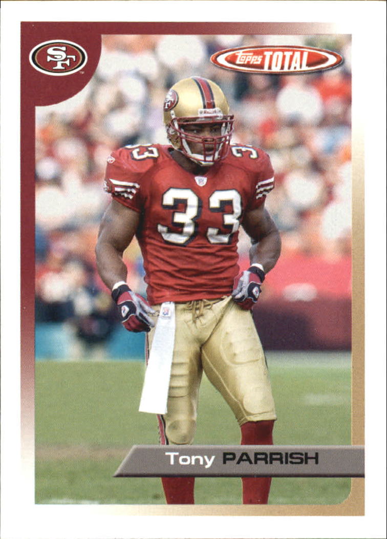 2005 Topps Total #42 Tony Parrish