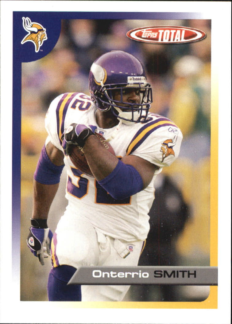 2005 Topps Total #57 Onterrio Smith