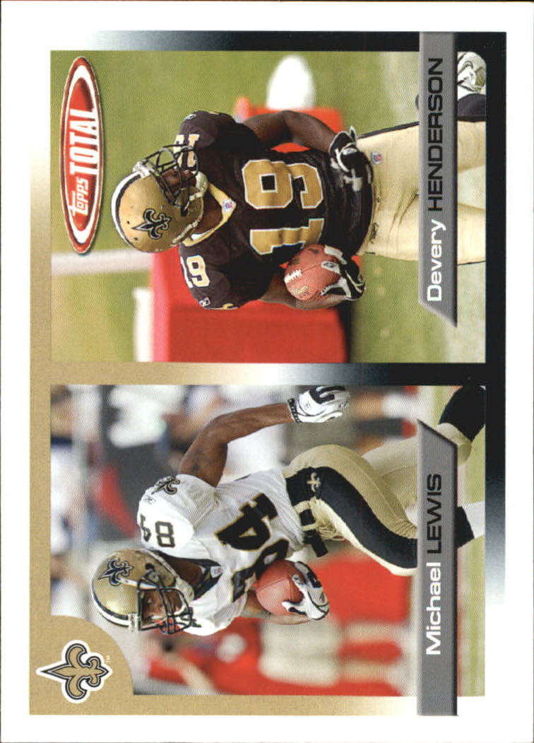 2005 Topps Total #119 Devery Henderson/Michael Lewis