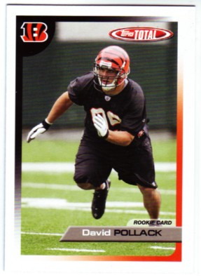 2005 Topps Total #470 David Pollack RC
