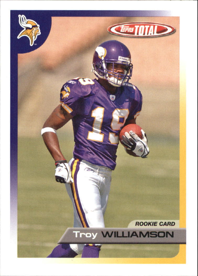 2005 Topps Total #492 Troy Williamson RC
