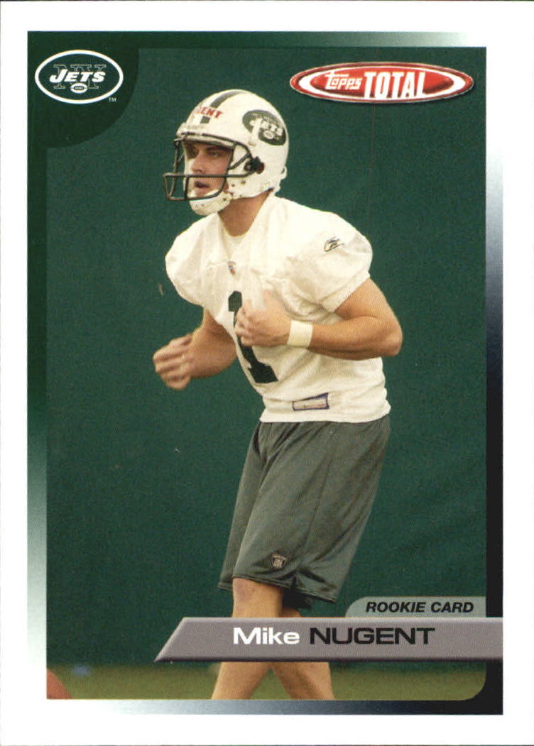 2005 Topps Total #502 Mike Nugent RC