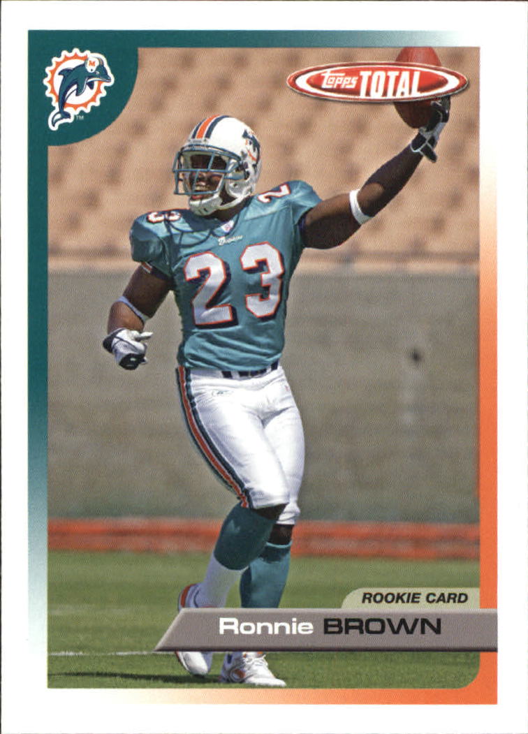 2005 Topps Total #513 Ronnie Brown RC