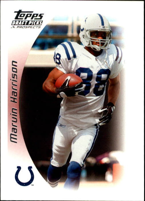 2005 Topps Draft Picks and Prospects #1 Marvin Harrison