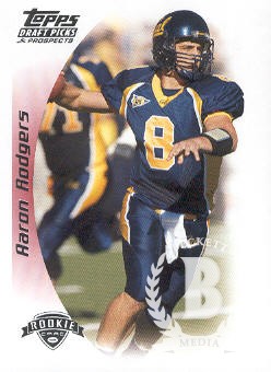 2005 Topps Draft Picks and Prospects #152 Aaron Rodgers RC