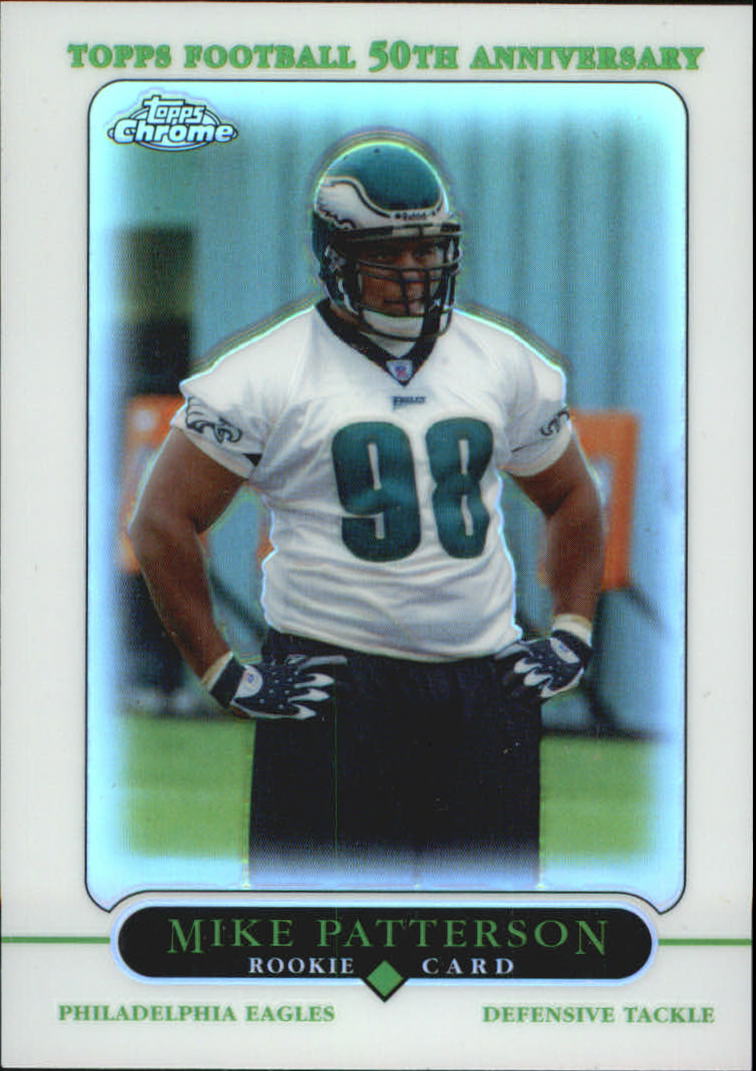 2005 Topps Chrome Refractors #229 Mike Patterson
