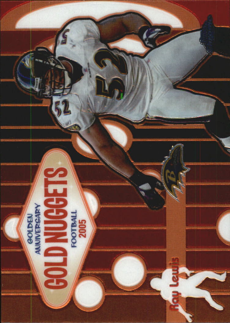 2005 Topps Chrome Golden Anniversary Gold Nuggets #GN5 Ray Lewis