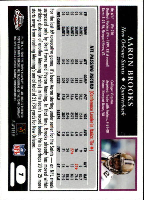 A0889- 2005 Topps Chrome FB Cards 1-200 +Rookies -You Pick- 15+ FREE US SHIP - Picture 13 of 379