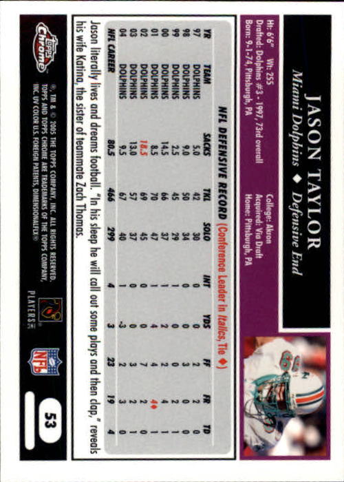 A0889- 2005 Topps Chrome FB Cards 1-200 +Rookies -You Pick- 15+ FREE US SHIP - Picture 105 of 379