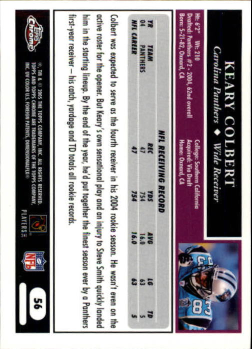 A0889- 2005 Topps Chrome FB Cards 1-200 +Rookies -You Pick- 15+ FREE US SHIP - Picture 111 of 379