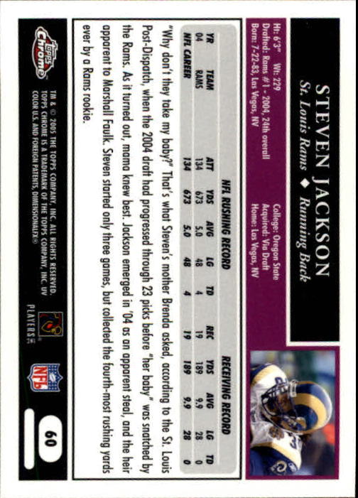 A0889- 2005 Topps Chrome FB Cards 1-200 +Rookies -You Pick- 15+ FREE US SHIP - Picture 119 of 379