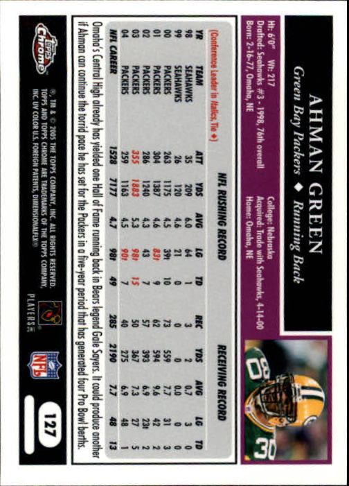 A0889- 2005 Topps Chrome FB Cards 1-200 +Rookies -You Pick- 15+ FREE US SHIP - Picture 255 of 379