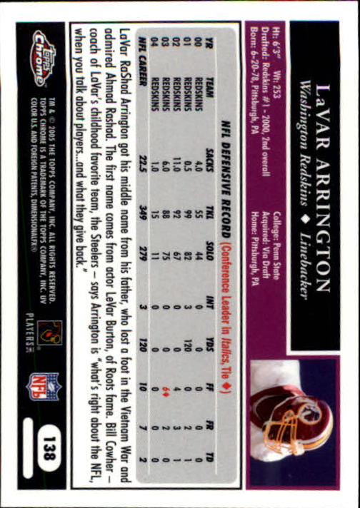 A0889- 2005 Topps Chrome FB Cards 1-200 +Rookies -You Pick- 15+ FREE US SHIP - Picture 277 of 379