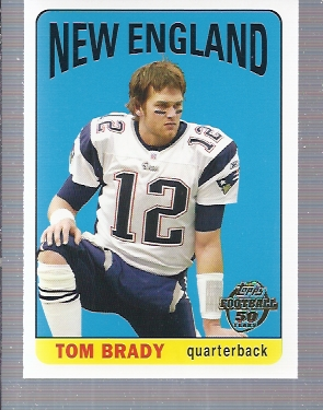 2005 Topps Throwbacks #TB10 Tom Brady