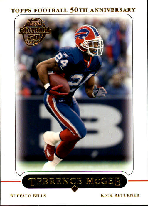 2005 Topps #66 Terrence McGee RC
