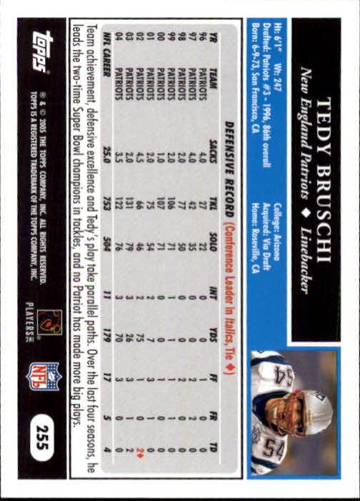 A0834- 2005 Topps Football Cards 251-440 +Rookies -You Pick- 15+ FREE US SHIP - Picture 9 of 333