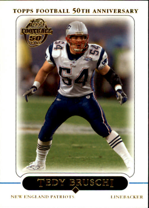 Tedy Bruschi - New England Patriots (NFL Football Card) 1996 Upper Deck  Collector's Choice Update # U 43 Mint