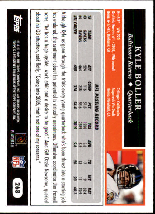 A0834- 2005 Topps Football Cards 251-440 +Rookies -You Pick- 15+ FREE US SHIP - Picture 35 of 333
