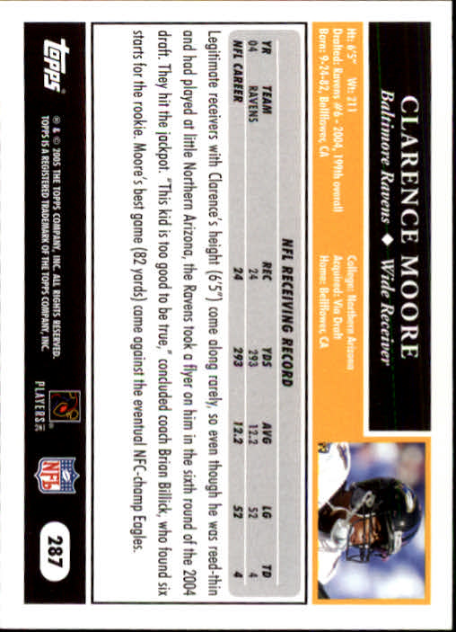 A0834- 2005 Topps Football Cards 251-440 +Rookies -You Pick- 15+ FREE US SHIP - Picture 69 of 333