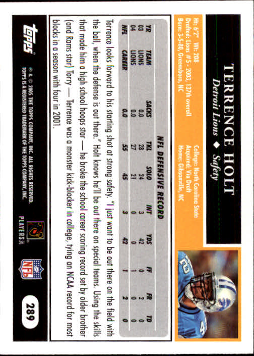 A0834- 2005 Topps Football Cards 251-440 +Rookies -You Pick- 15+ FREE US SHIP - Picture 73 of 333
