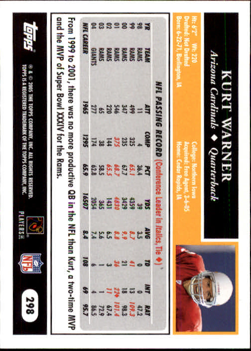 A0834- 2005 Topps Football Cards 251-440 +Rookies -You Pick- 15+ FREE US SHIP - Picture 91 of 333