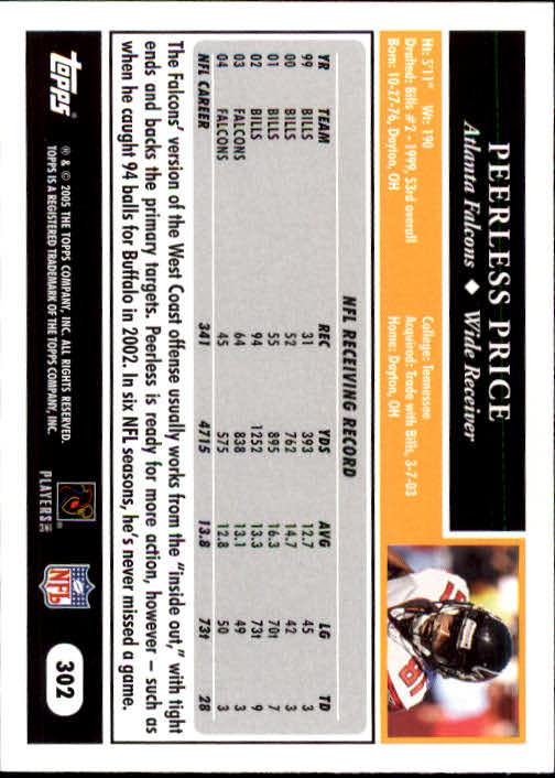 A0834- 2005 Topps Football Cards 251-440 +Rookies -You Pick- 15+ FREE US SHIP - Picture 99 of 333