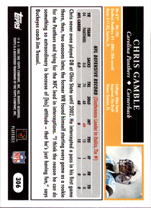 A0834- 2005 Topps Football Cards 251-440 +Rookies -You Pick- 15+ FREE US SHIP - Picture 107 of 333