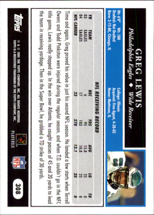 A0834- 2005 Topps Football Cards 251-440 +Rookies -You Pick- 15+ FREE US SHIP - Picture 111 of 333