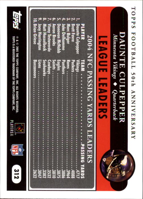 A0834- 2005 Topps Football Cards 251-440 +Rookies -You Pick- 15+ FREE US SHIP - Picture 119 of 333