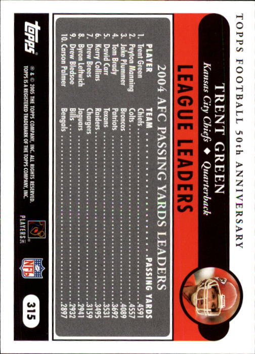 A0834- 2005 Topps Football Cards 251-440 +Rookies -You Pick- 15+ FREE US SHIP - Picture 125 of 333