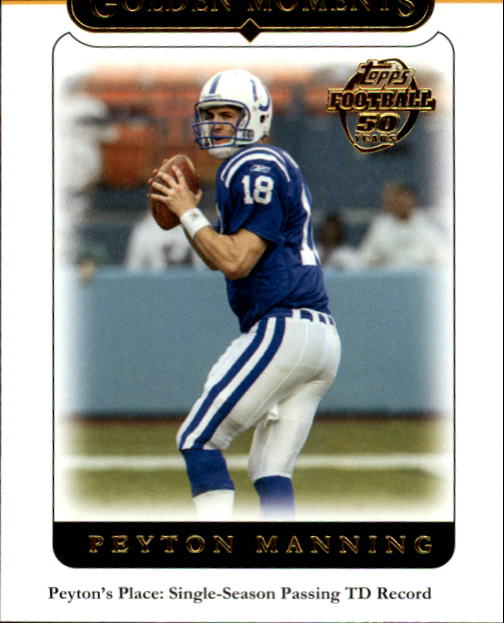 2005 Topps #327 Peyton Manning GM