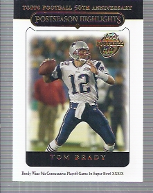 Tom Brady 2005 Topps All-Pro Card #352