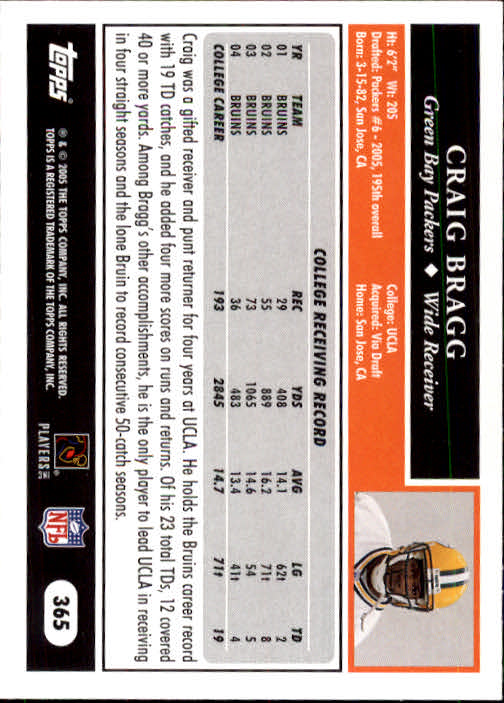 A0834- 2005 Topps Football Cards 251-440 +Rookies -You Pick- 15+ FREE US SHIP - Picture 203 of 333