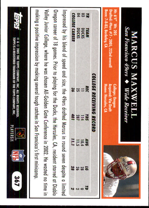 A0834- 2005 Topps Football Cards 251-440 +Rookies -You Pick- 15+ FREE US SHIP - Picture 207 of 333