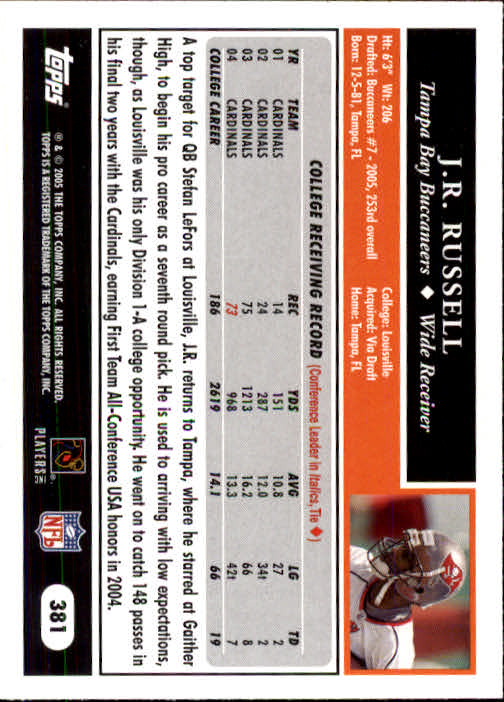 A0834- 2005 Topps Football Cards 251-440 +Rookies -You Pick- 15+ FREE US SHIP - Picture 233 of 333