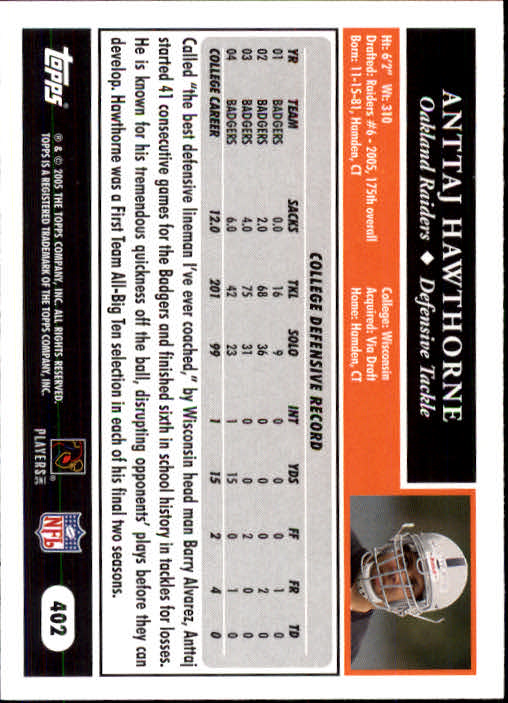 A0834- 2005 Topps Football Cards 251-440 +Rookies -You Pick- 15+ FREE US SHIP - Picture 273 of 333