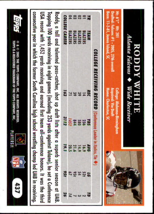 A0834- 2005 Topps Football Cards 251-440 +Rookies -You Pick- 15+ FREE US SHIP - Picture 327 of 333