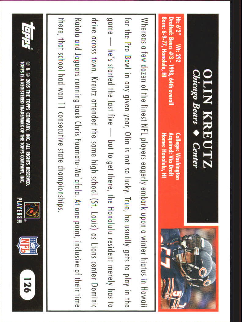 Sports Card Back