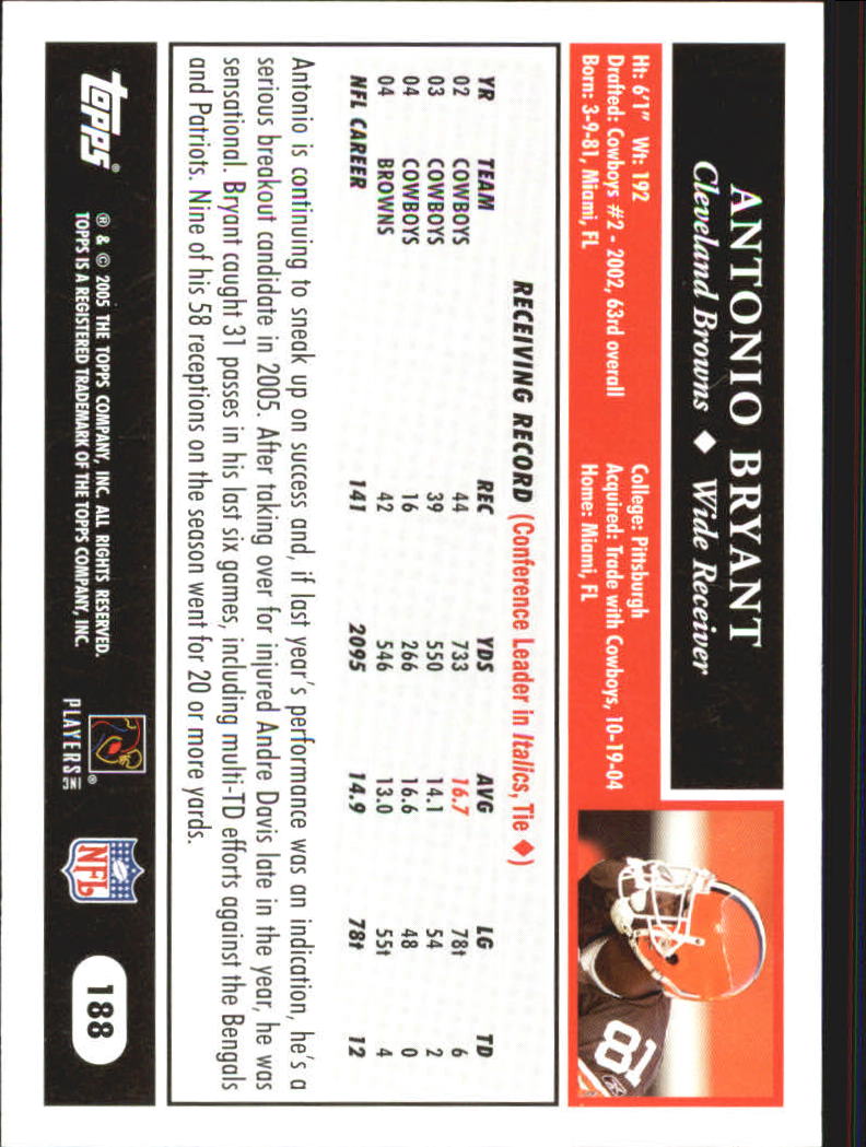 Sports Card Back