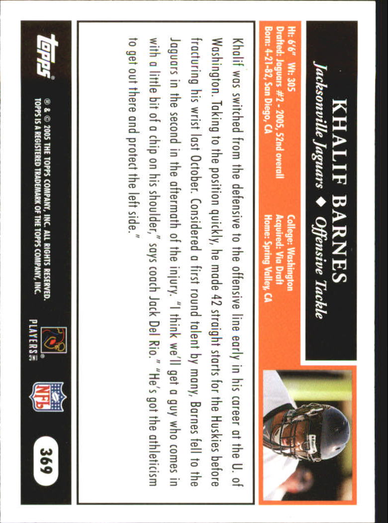 Sports Card Back