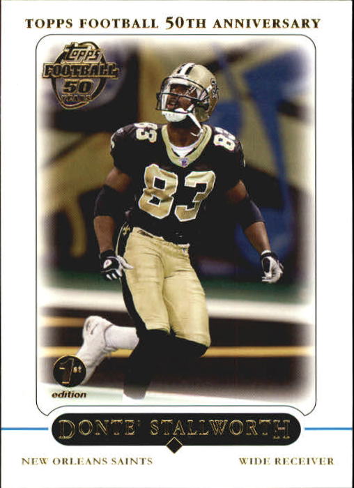 2005 Topps First Edition #32 Donte Stallworth