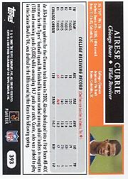 Sports Card Back