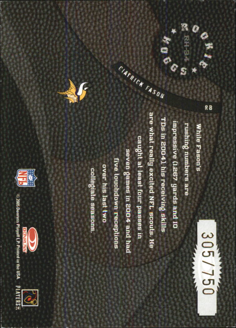 Sports Card Back