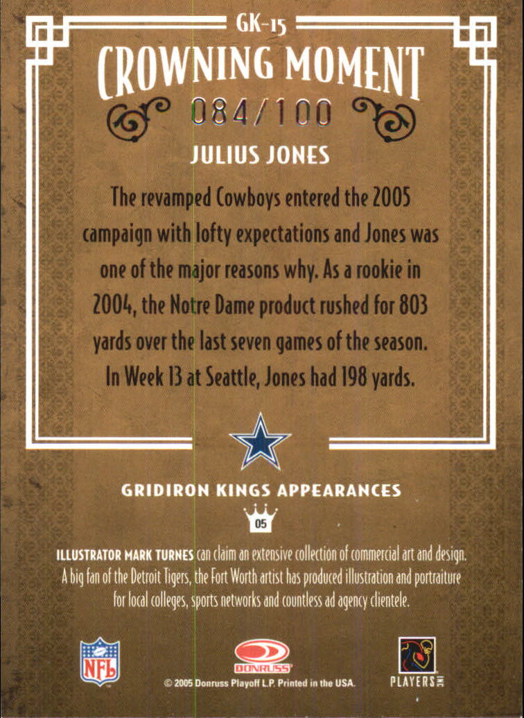 Sports Card Back