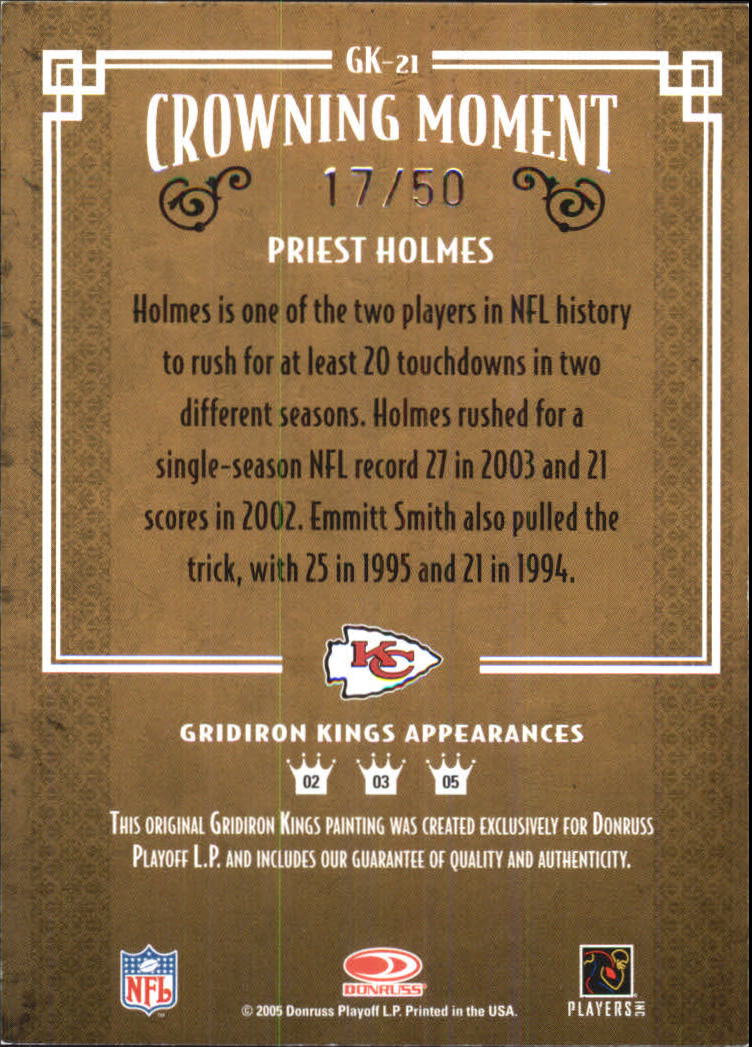 Sports Card Back