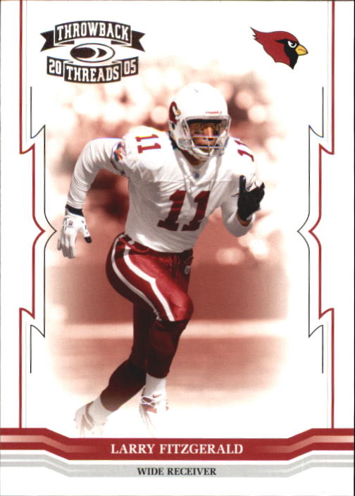 2005 Throwback Threads #4 Larry Fitzgerald