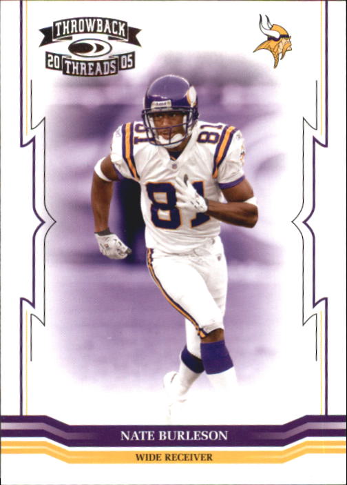 2005 Throwback Threads #83 Nate Burleson