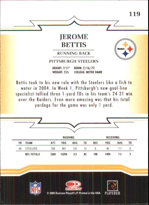 Jerome Bettis cards (1994-2023) Rams Steelers - You Choose